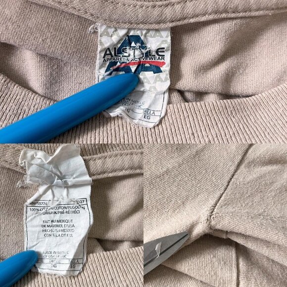 Late 2000s "Knock It Off I'm A French Fry" cartoon dark humour t-shirt. - Picture 5 of 5